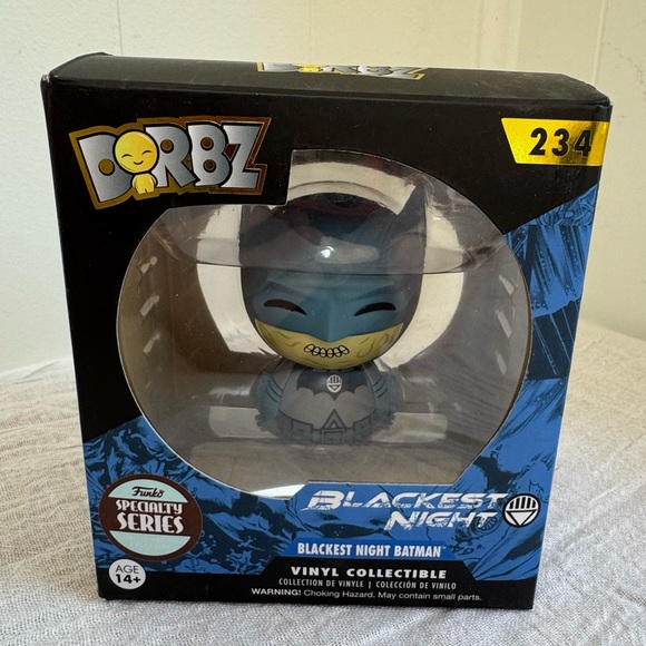 New FUNKO SPECIALTY SERIES DORBZ DC Blackest Night Batman 234 Figure - Picture 2 of 6